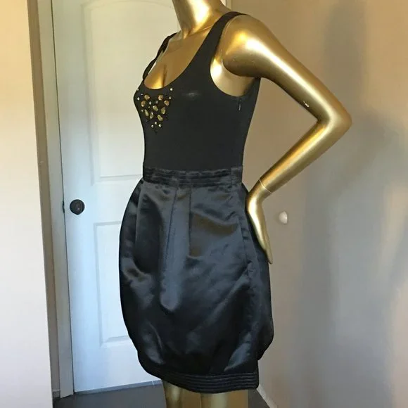 𝗺𝗮𝘅𝗮𝗻𝗱𝗰𝗹𝗲𝗼 Bubble Skirted Cocktail Dress - Picture 3 of 14